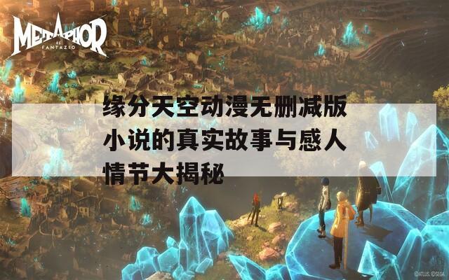 缘分天空动漫无删减版小说的真实故事与感人情节大揭秘