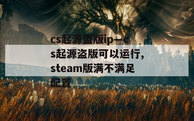 cs起源盗版ip—cs起源盗版可以运行,steam版满不满足配置