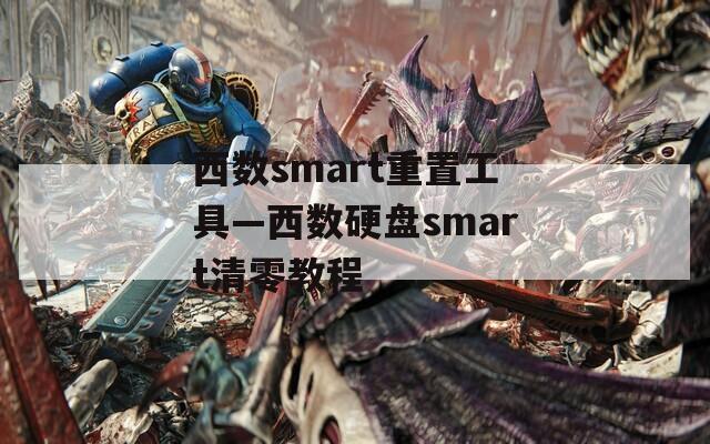 西数smart重置工具—西数硬盘smart清零教程