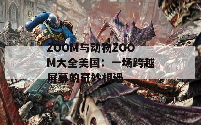 ZOOM与动物ZOOM大全美国：一场跨越屏幕的奇妙相遇