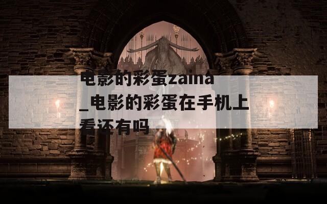 电影的彩蛋zaina_电影的彩蛋在手机上看还有吗