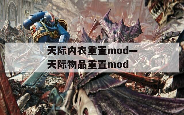 天际内衣重置mod—天际物品重置mod