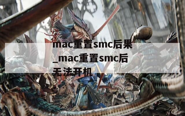 mac重置smc后果_mac重置smc后无法开机