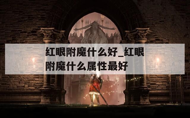 红眼附魔什么好_红眼附魔什么属性最好