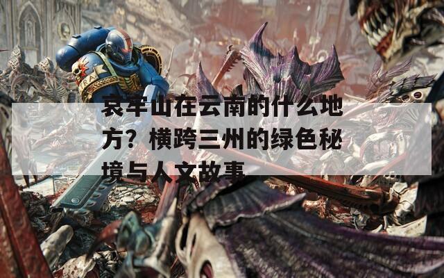 哀牢山在云南的什么地方？横跨三州的绿色秘境与人文故事